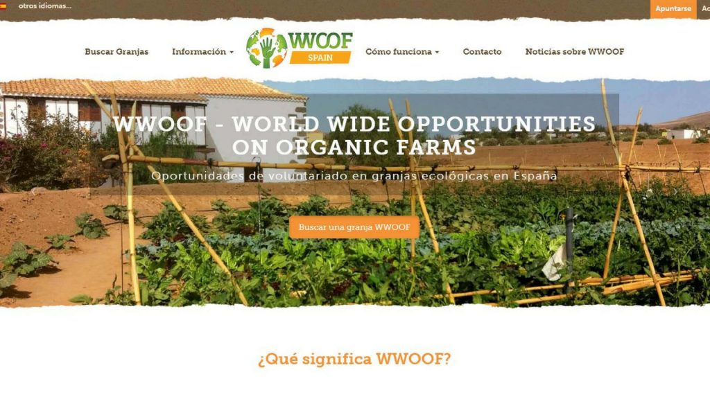 Voluntariado internacional en granjas organicas