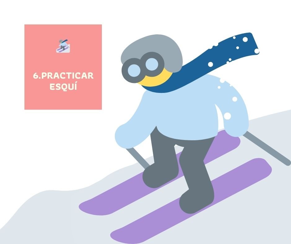 Actividad de invierno - Esquiar